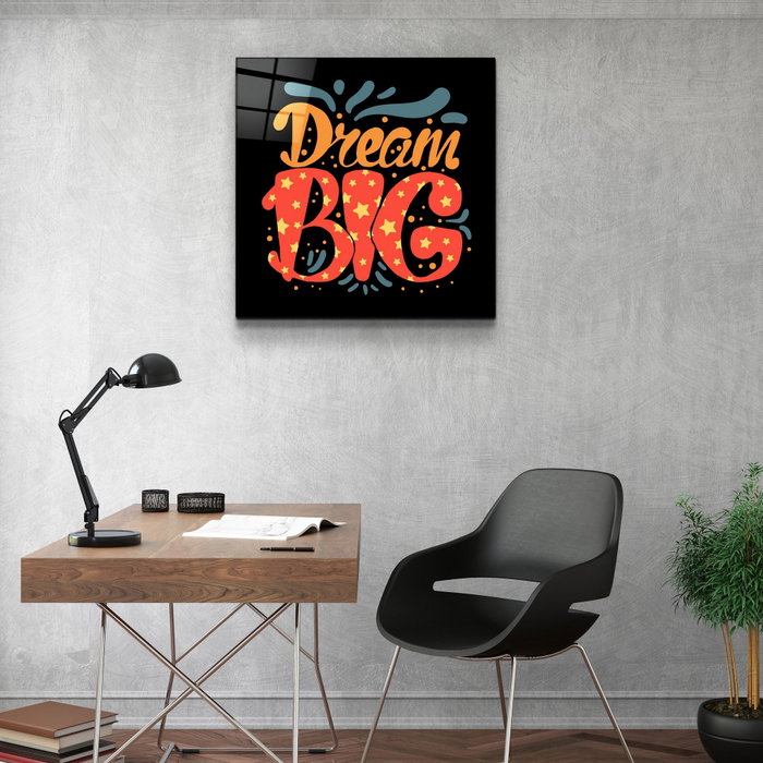 Wallity Cuadro Decorativo de Vidrio Templado 80 x 80 Multicolor